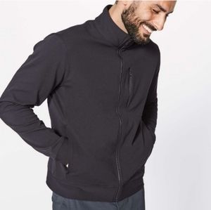 Lululemon | men's black sojourn full zip sweater